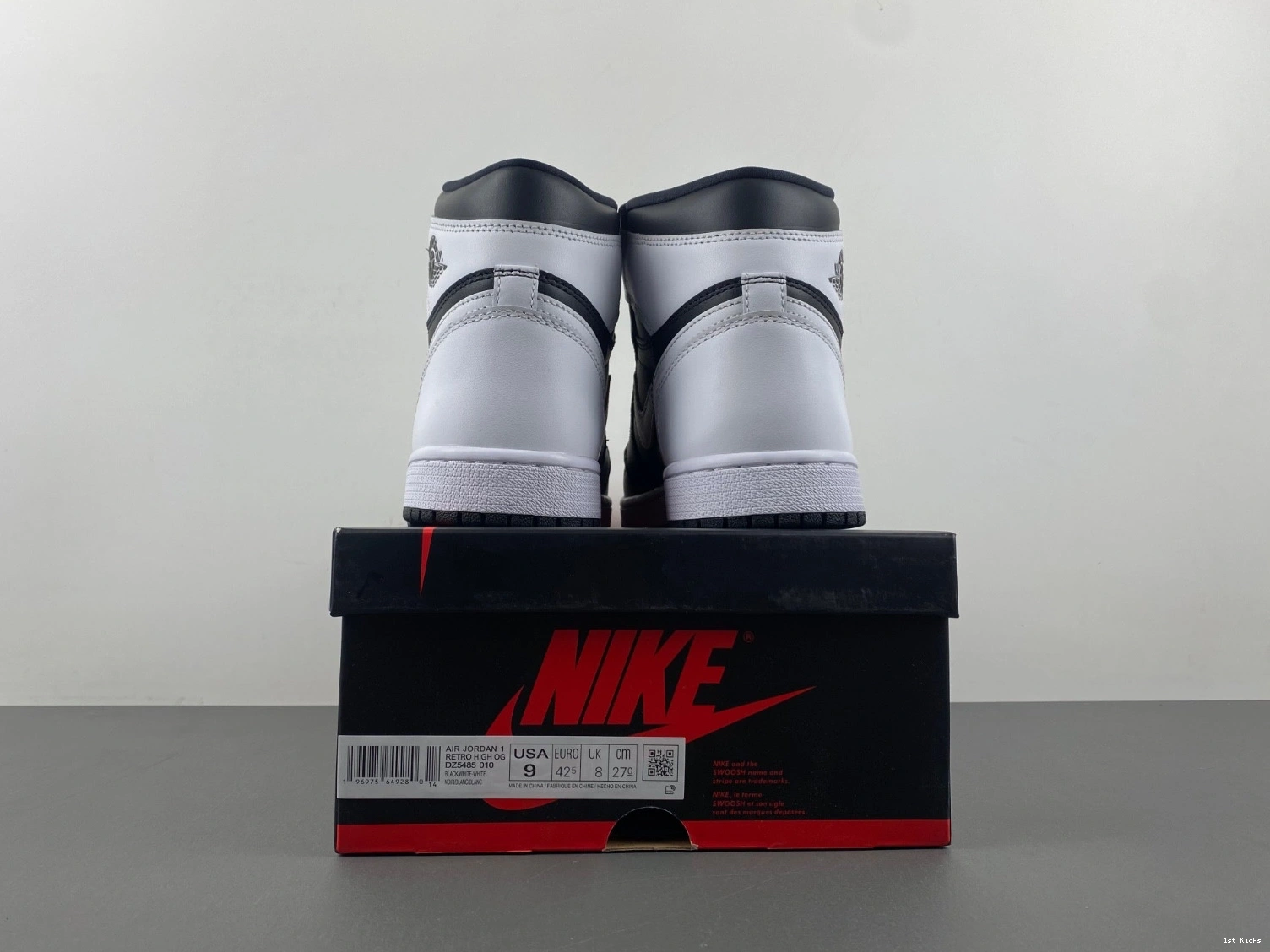 Air White Jordan DZ5485-010 Black 1 1209